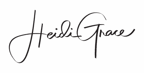 Heidi Grace Pet Portraiture Signature Logo