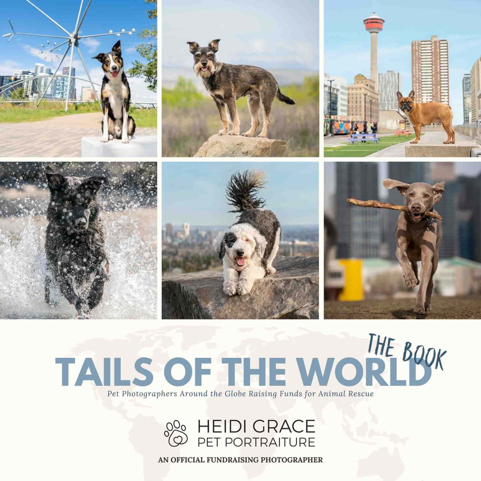 Images from the Tails of the World book by Heidi Grace